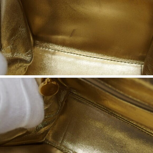 CHANEL Gold Shoulder Bag - Picture 8 of 10